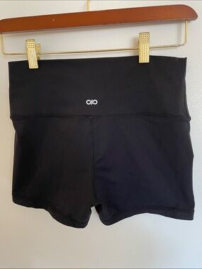 Infinitely Strong High-Waist Black Bike Shorts Power Shorts